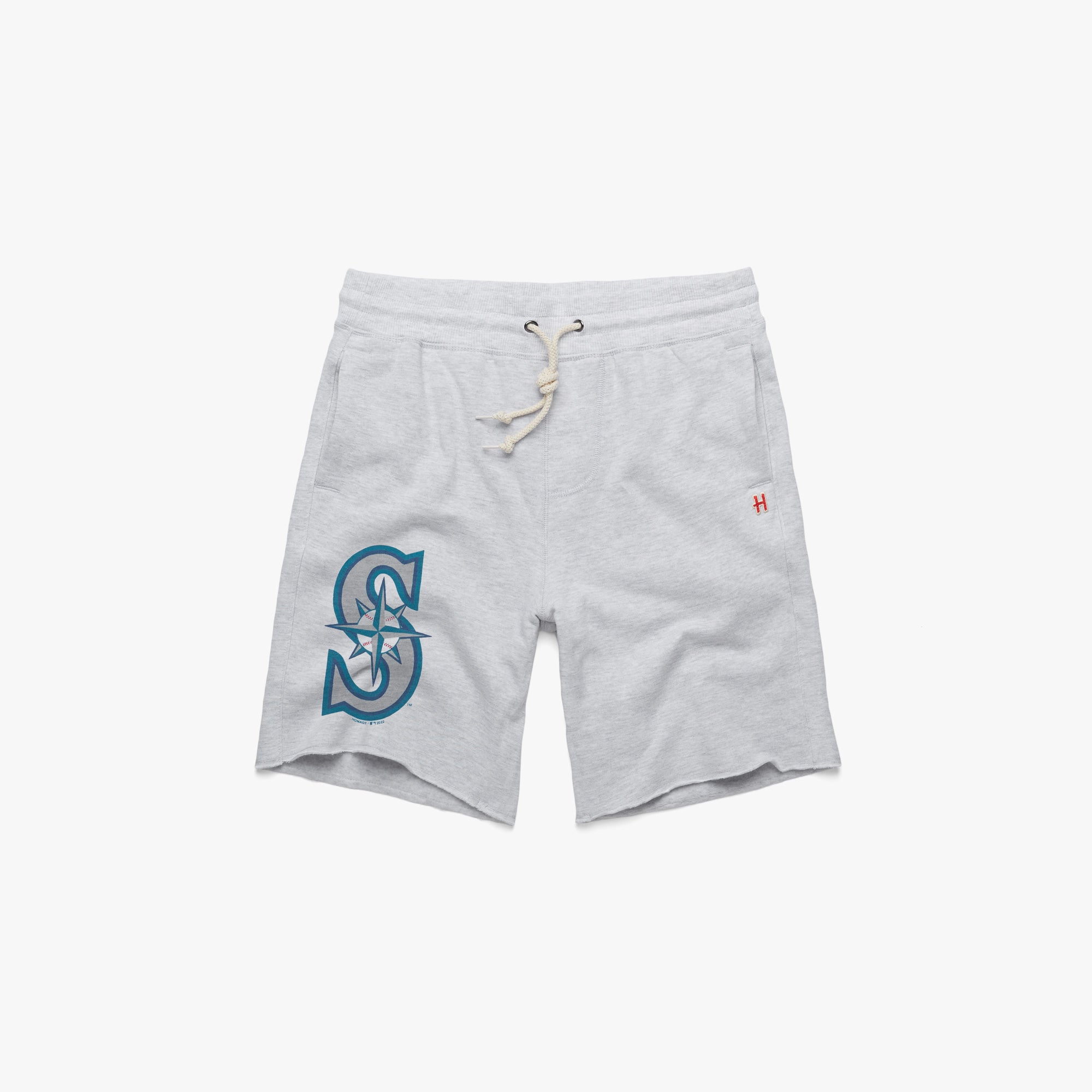 Men's Fanatics Branded Aqua Seattle Mariners Primary Logo Shorts