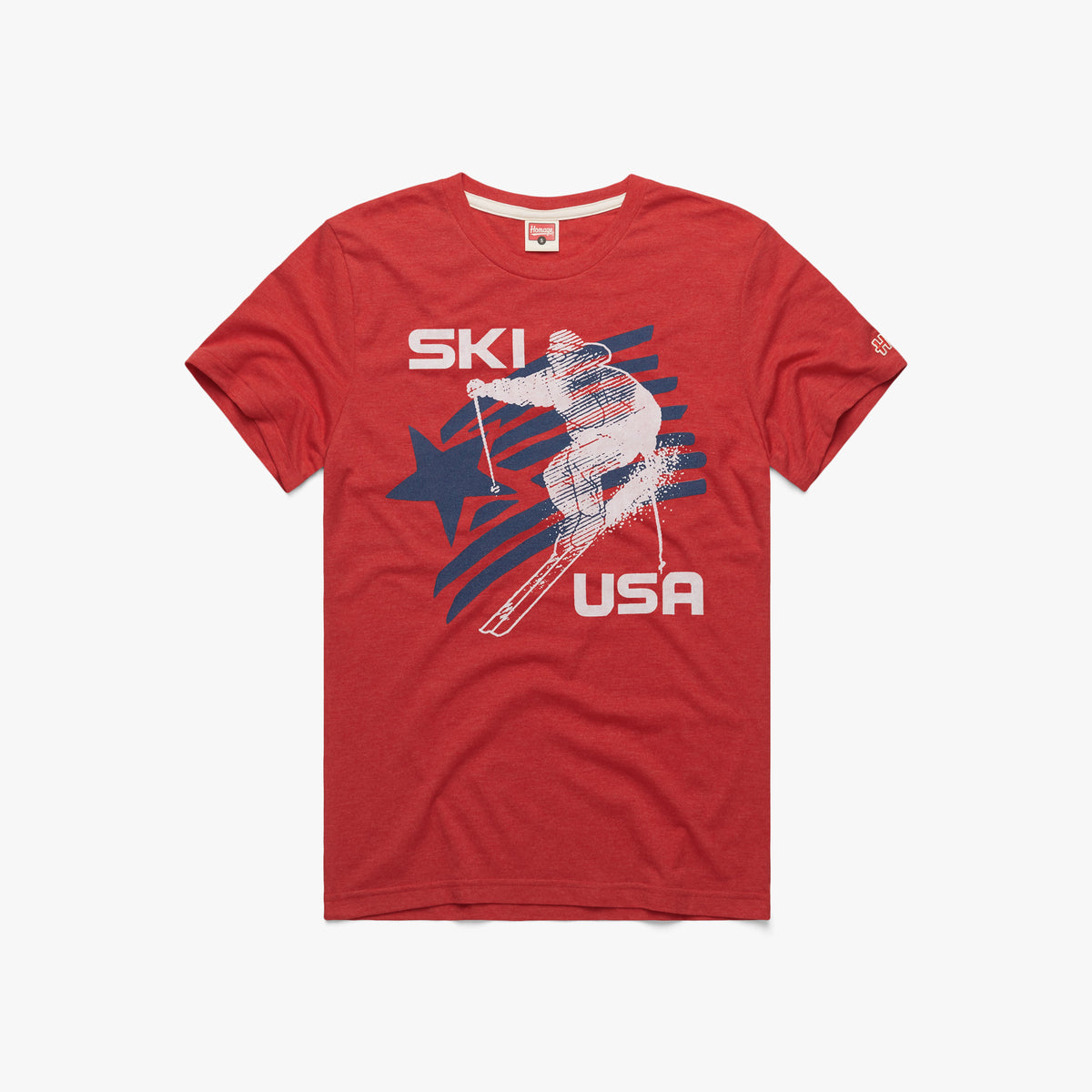 Ski USA Retro United States Winter Sports Skiing TShirt HOMAGE