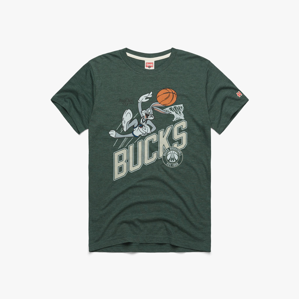 Space Jam x Bucks | Men's Milwaukee Bucks Space Jam T-Shirt – HOMAGE