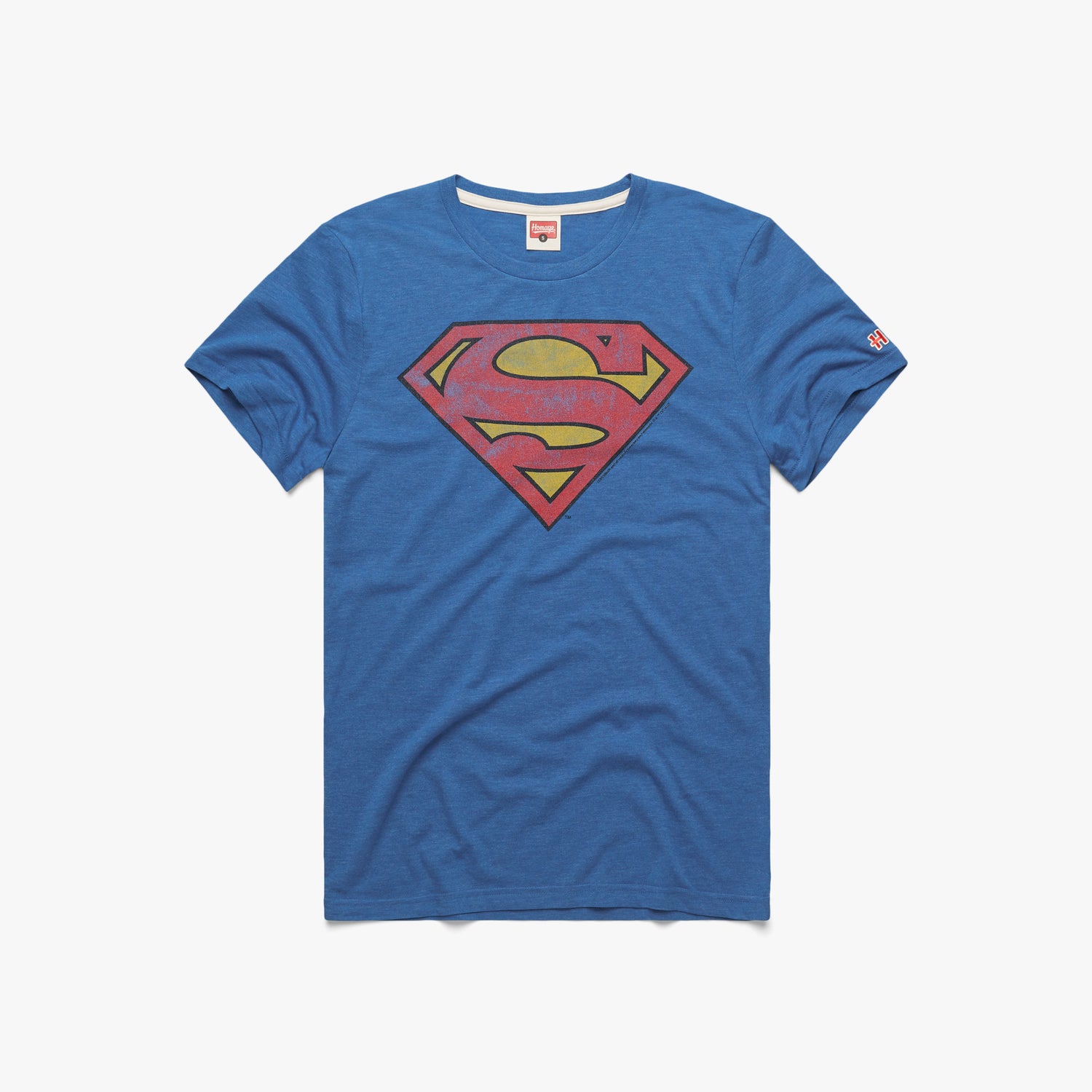 Superman Logo DC Retro Comics HOMAGE Superhero | – T-Shirt