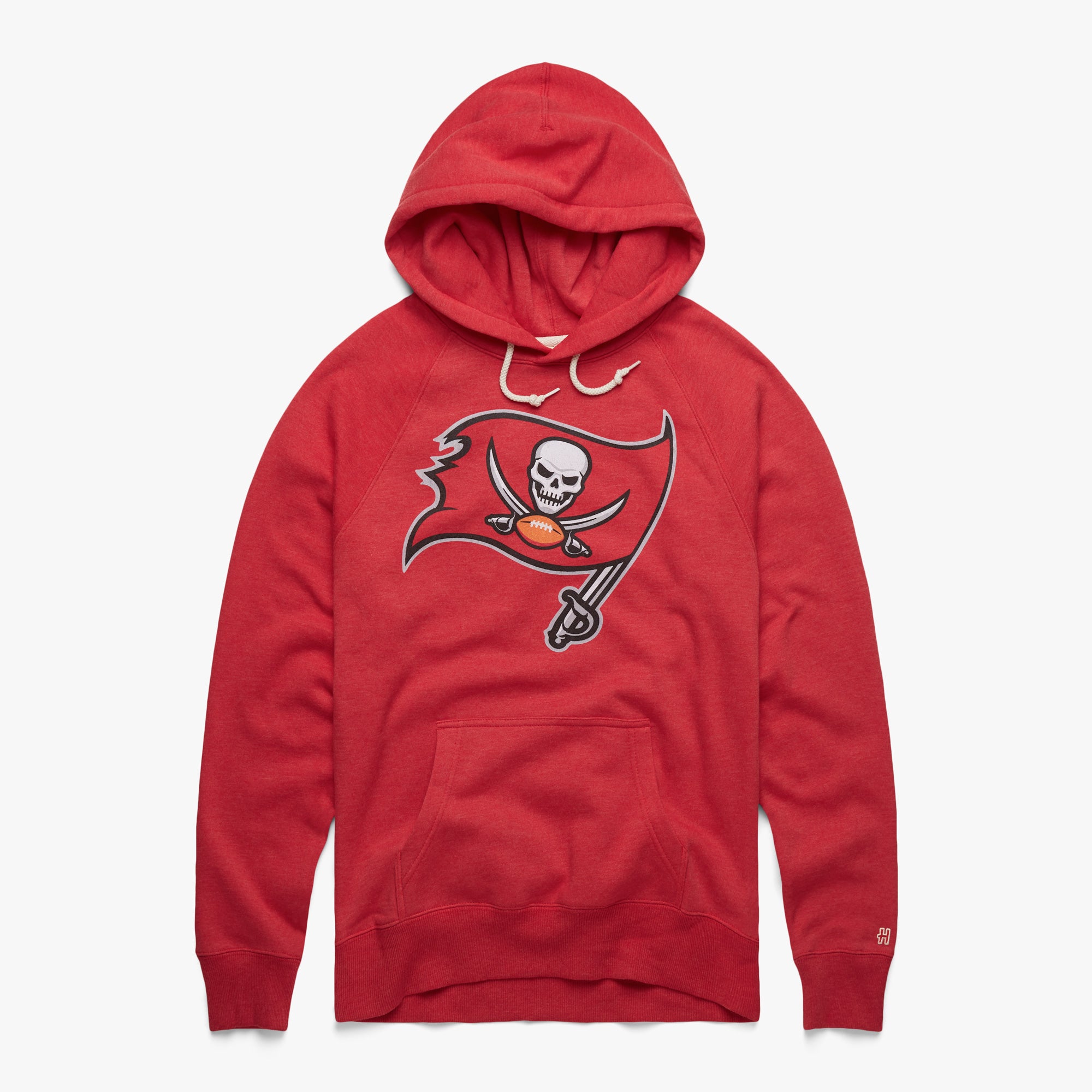 Tampa Bay Buccaneers Throwback Hoodie, Red - Size: S, NFL by New Era