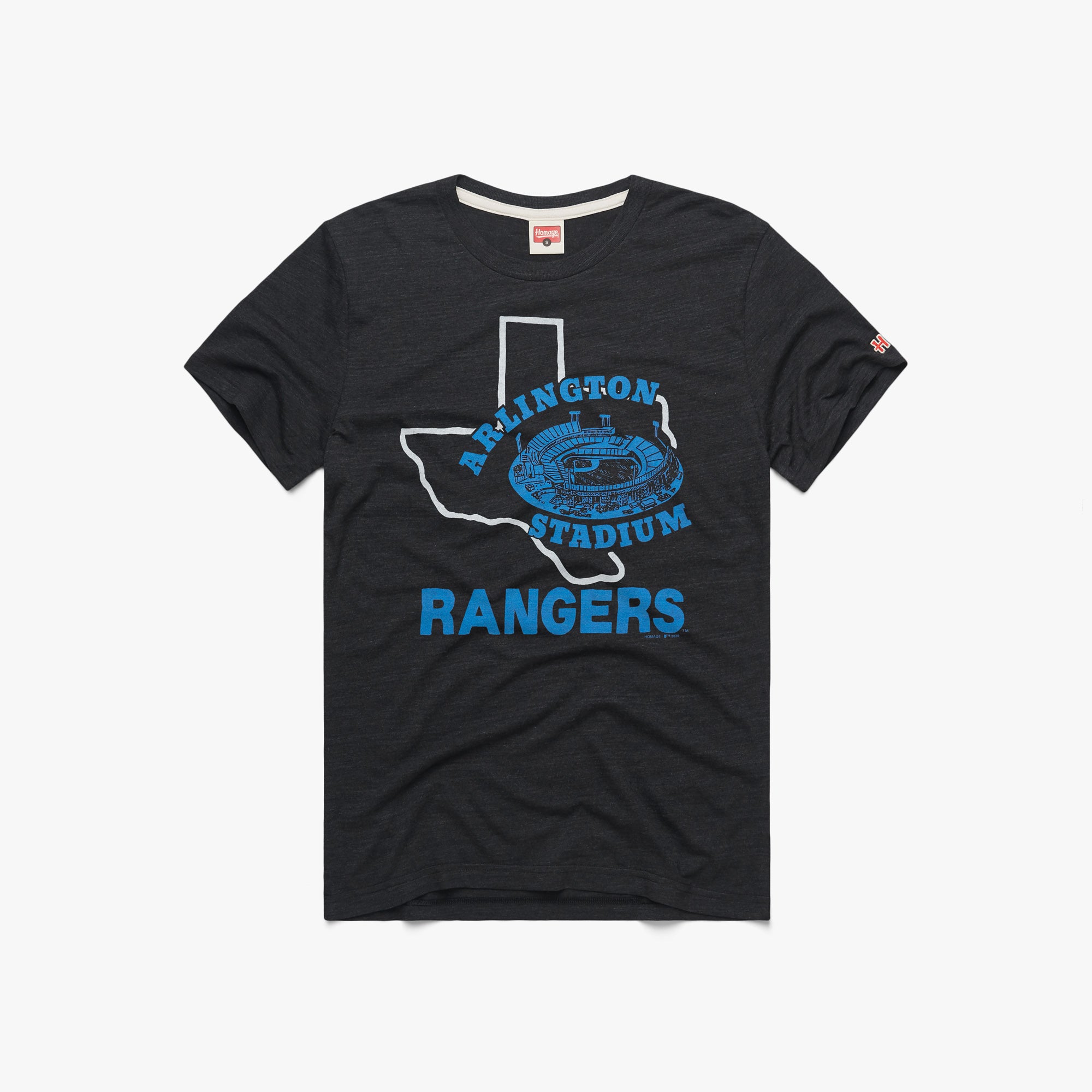 Texas Rangers Arlington Stadium  Men's Retro Texas Rangers T-Shirt – HOMAGE