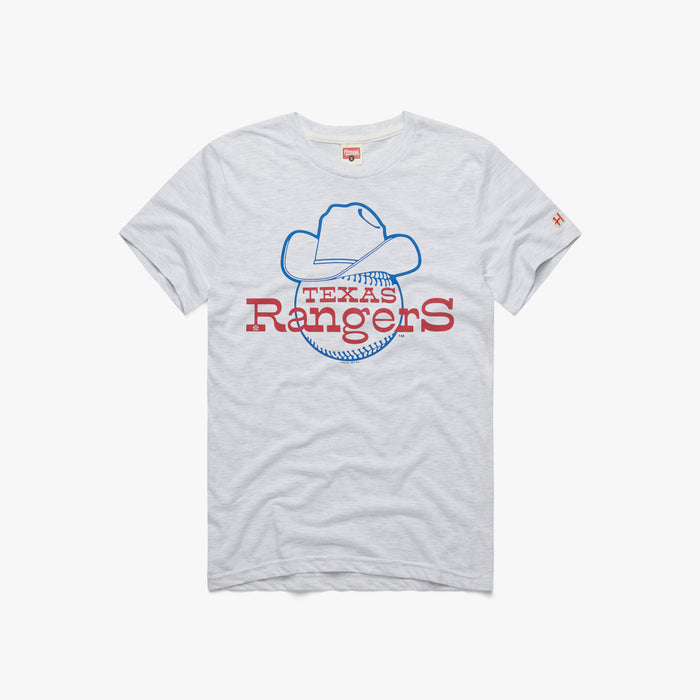 Texas Rangers '84 T-Shirt from Homage. | Royal Blue | Vintage Apparel from Homage.