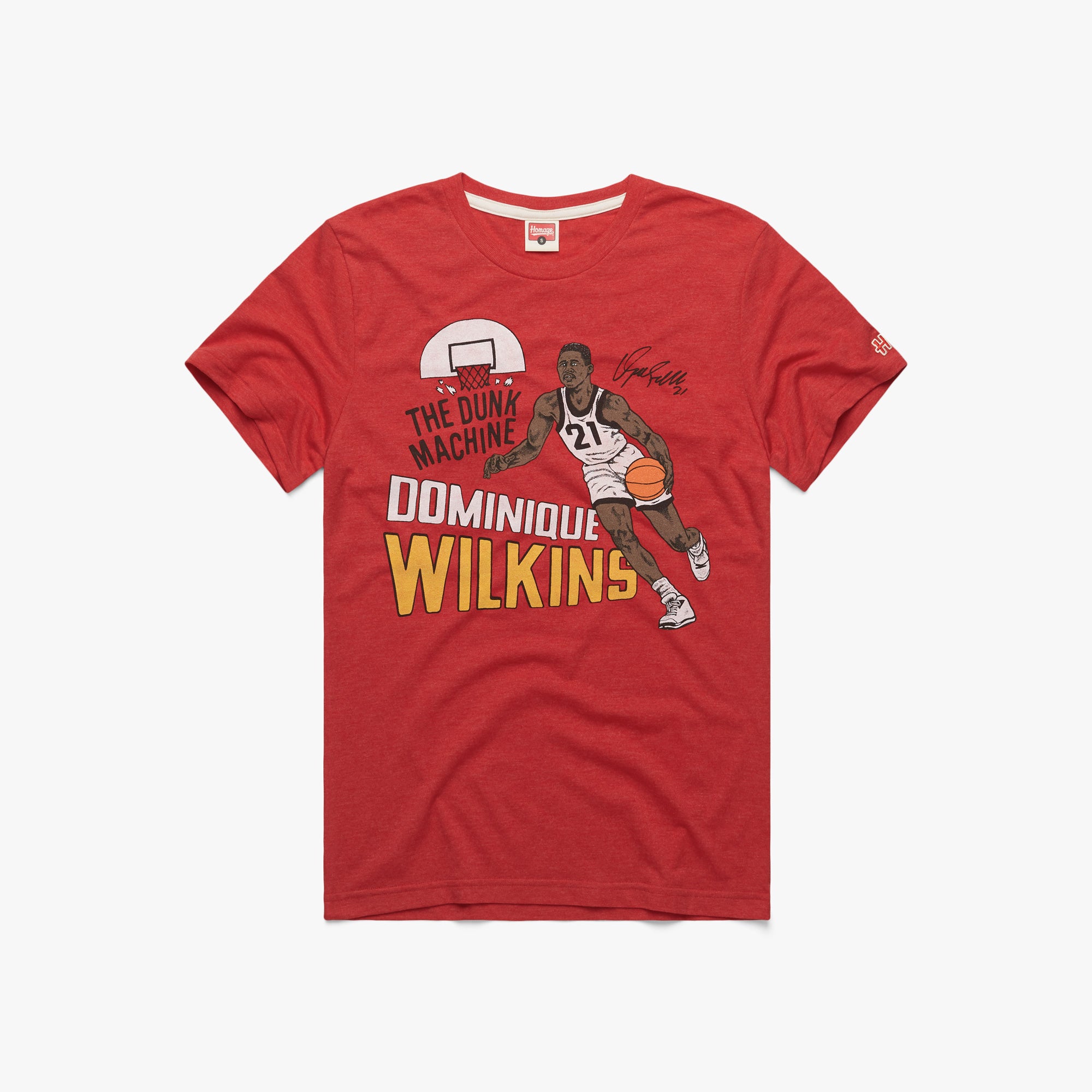 Dominique Wilkins Dunk Shirt | Premium T-Shirt