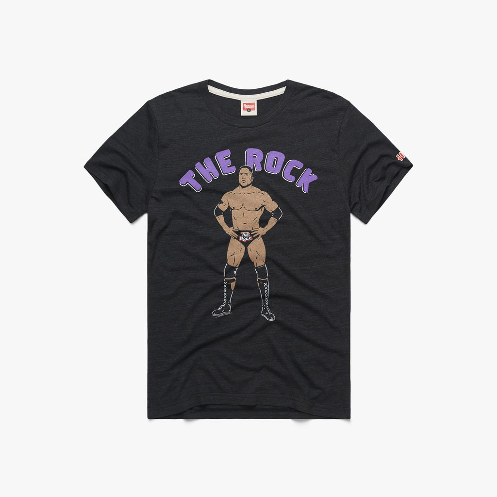 The Rock Attitude | Retro WWE The Rock T-Shirt – HOMAGE