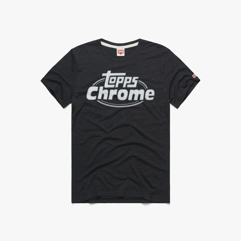 Topps Chrome Retro Topps Trading Cards Logo TShirt HOMAGE