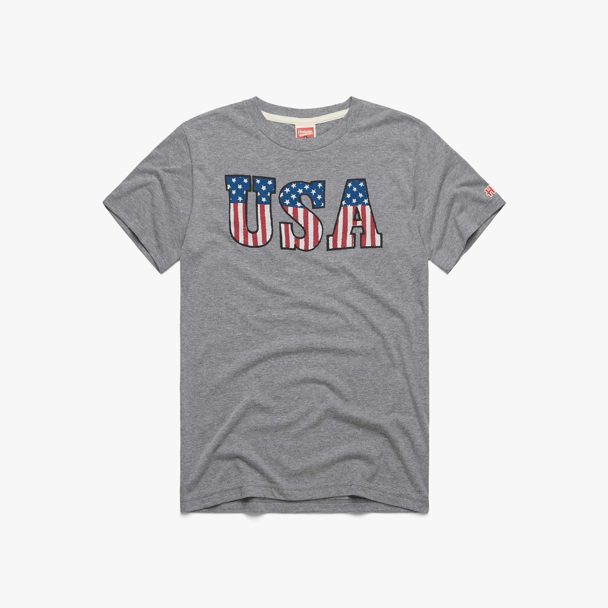 Reading Rainbow T-Shirt from Homage. | Grey | Vintage Apparel from Homage.