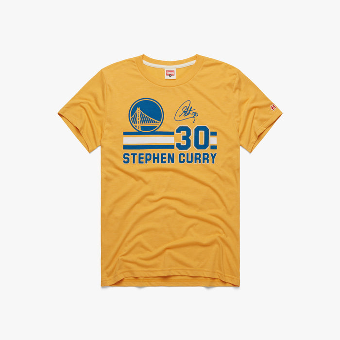 Golden State Warriors NBA Stephen Curry # 30 Jersey Style T-shirt, 2X