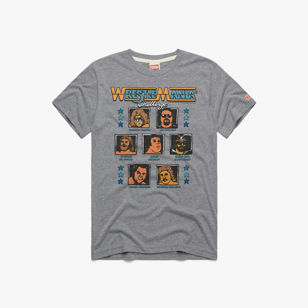 WrestleMania Challenge | Retro WrestleMania T-Shirt – HOMAGE