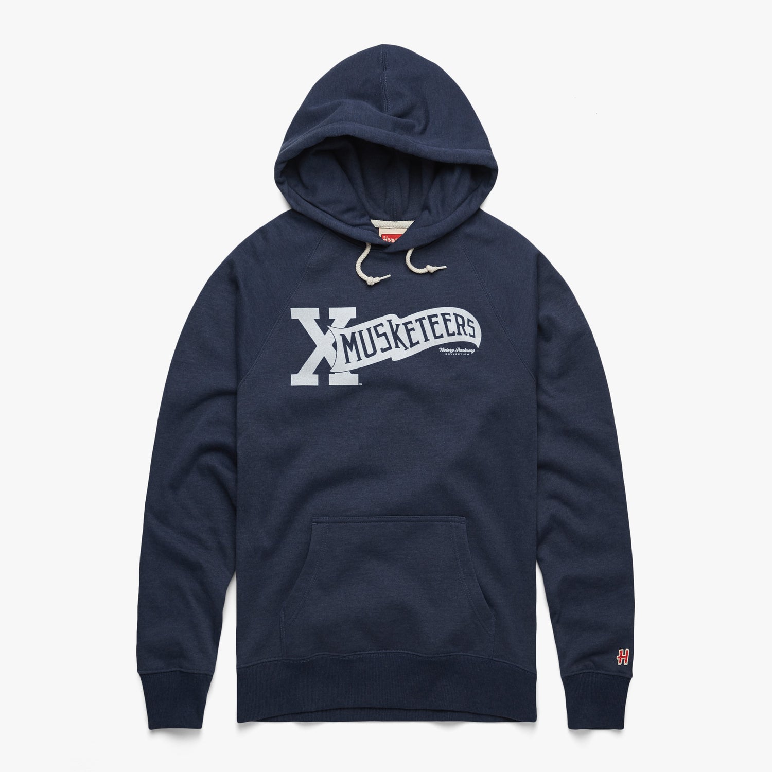 Xavier Musketeers Banner Hoodie | Retro Xavier University Sweatshirt ...