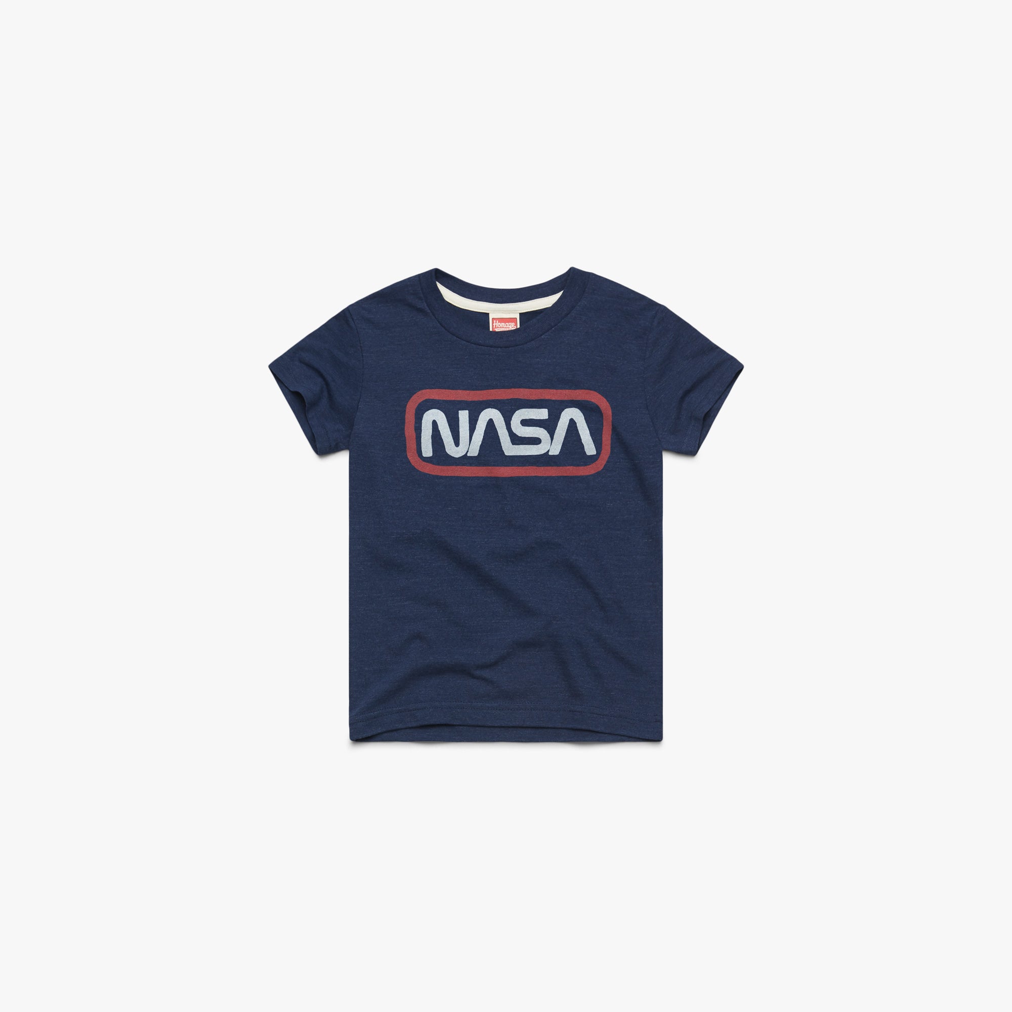 Retro NASA Astros Logo - Navy Blue Version