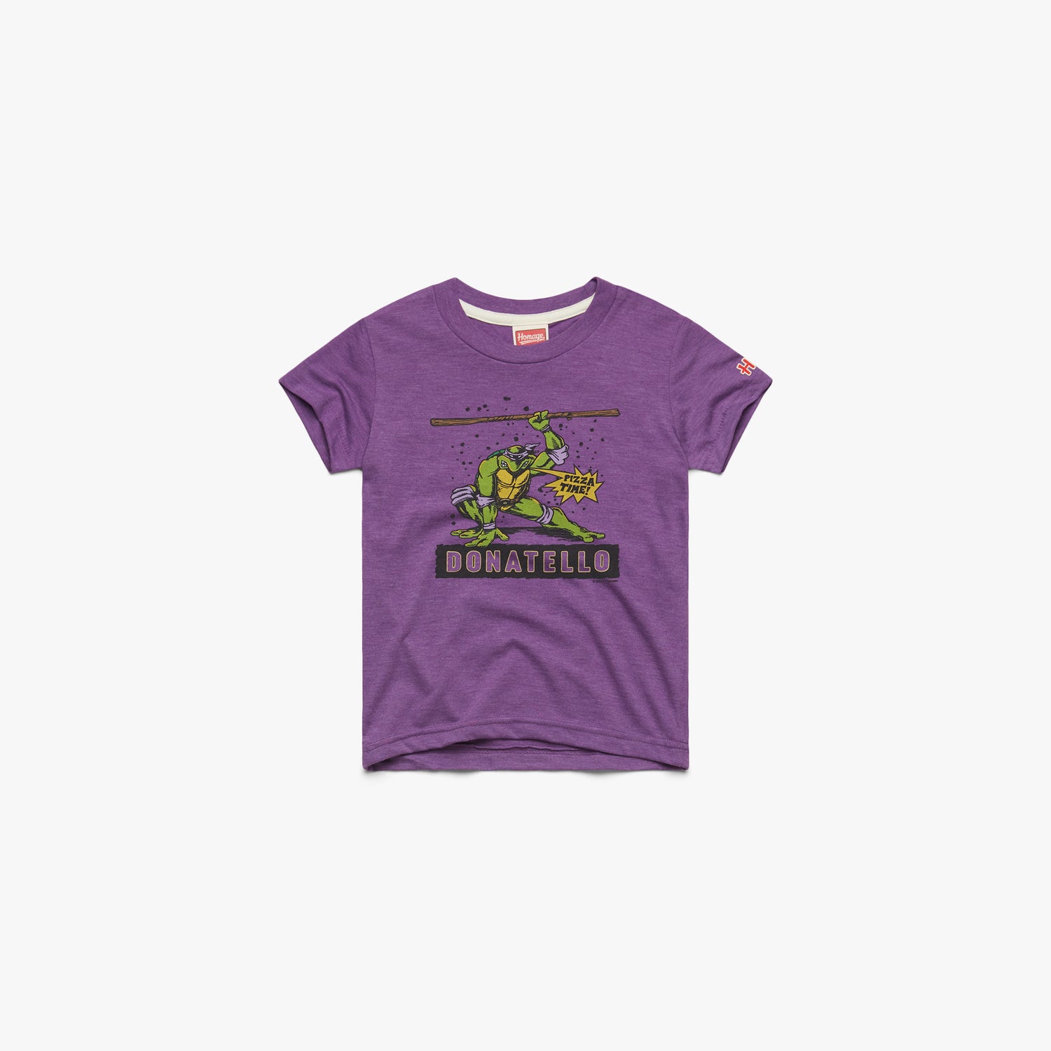 TMNT Donatello T-Shirt from Homage | Purple | Retro Nickelodeon T-Shirt from Homage.