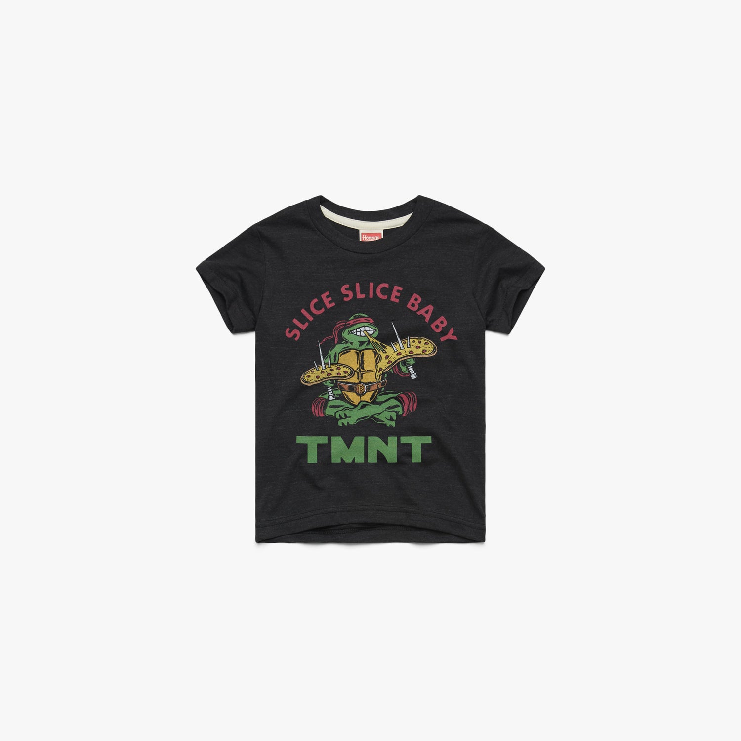 Ninja Turtles Group Green Sleeved Juvenile T-Shirt